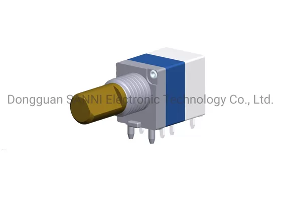 RV8711GS Dual Unit Rotary Potentiometer Square Shape For Volume Control - Image 4